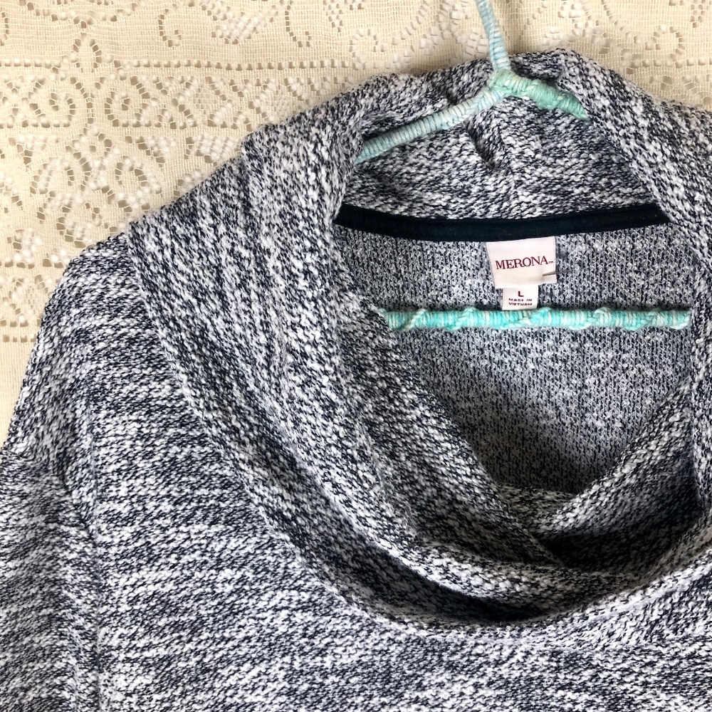 🖤 Merona cozy cowl neck sweater [used] - Picture 2 of 7